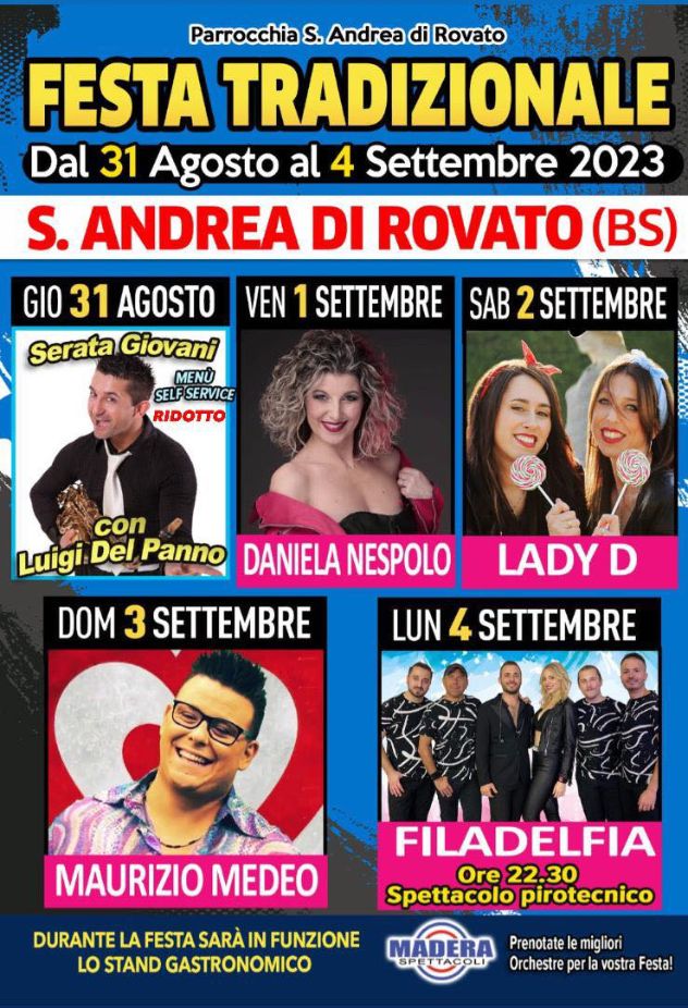 Festa Tradizionale di S. Andrea - Rovato