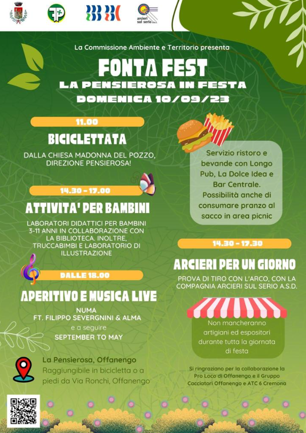 Fonta Fest: la Pensierosa in festa