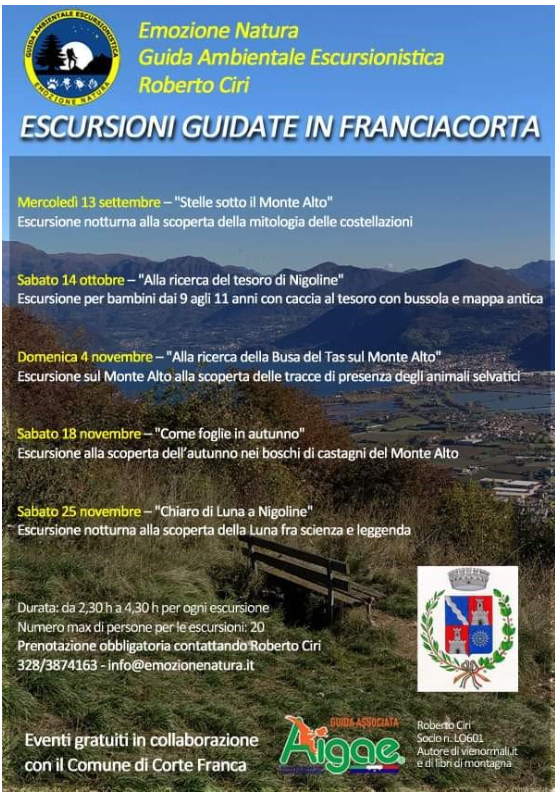 Escursioni guidate in franciacorta