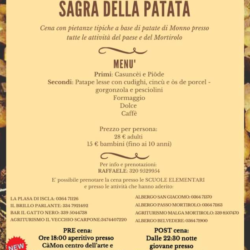 Sagra della patata di Monno