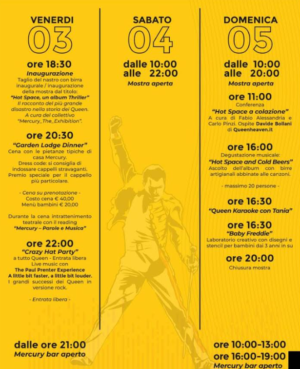 Freddie Mercury weekend 2023