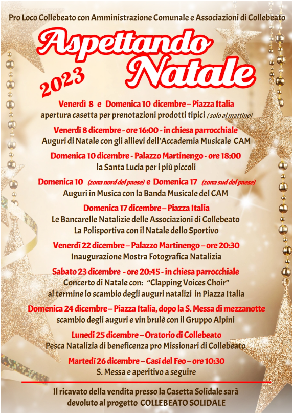 Aspettando Natale - Collebeato