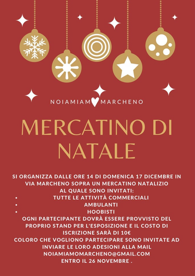 Mercatino di Natale - Marcheno