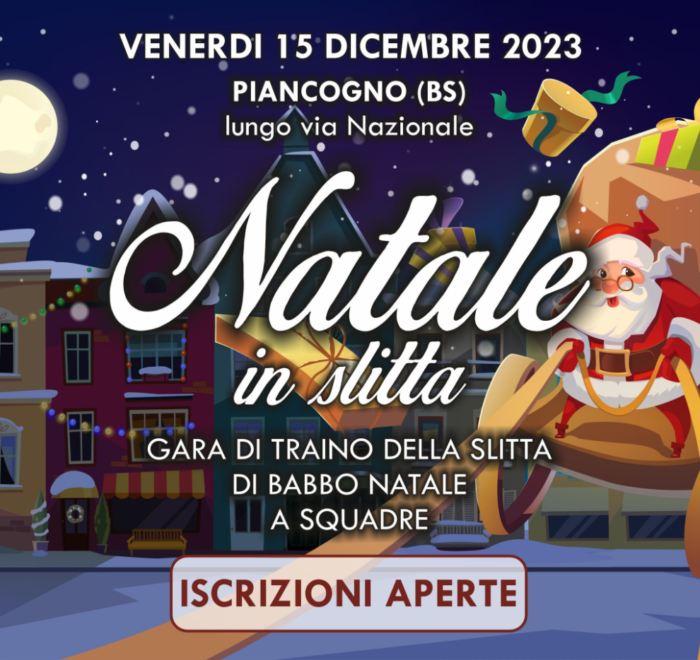 Natale in slitta - Piancogno