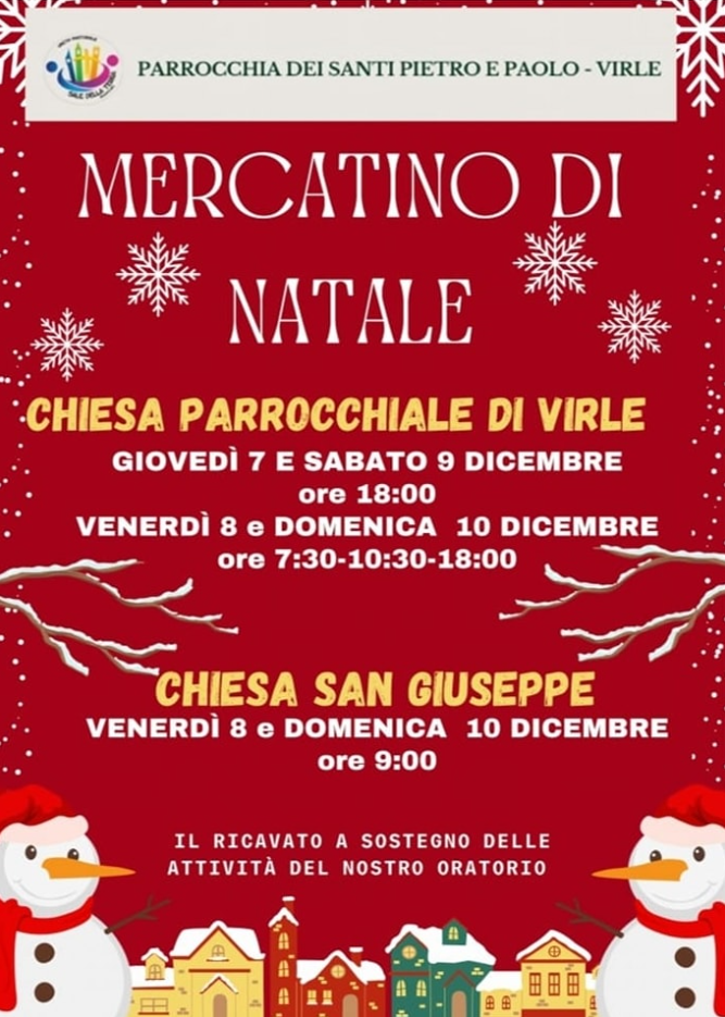 Mercatino di Natale - Virle
