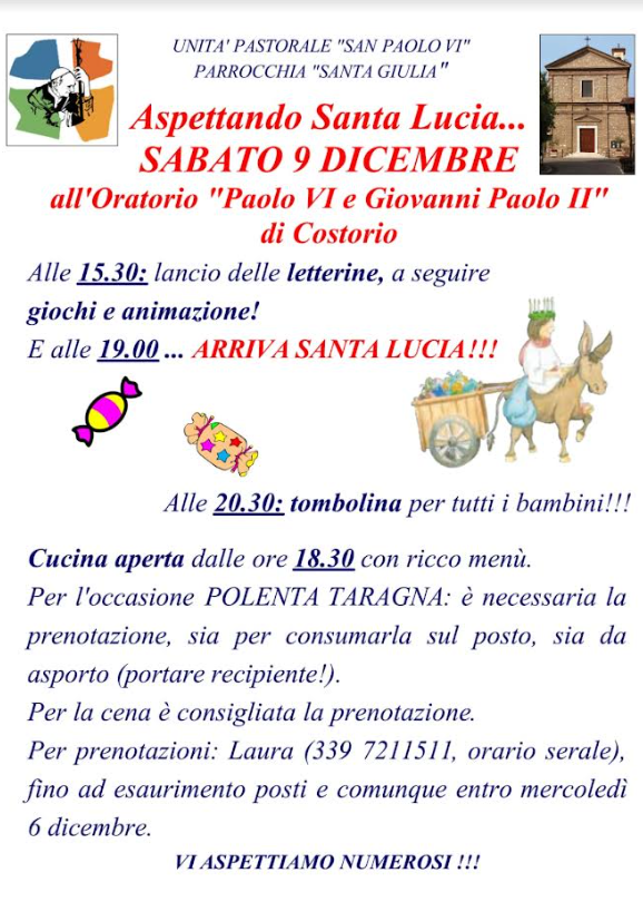 Aspettando Santa Lucia - Concesio