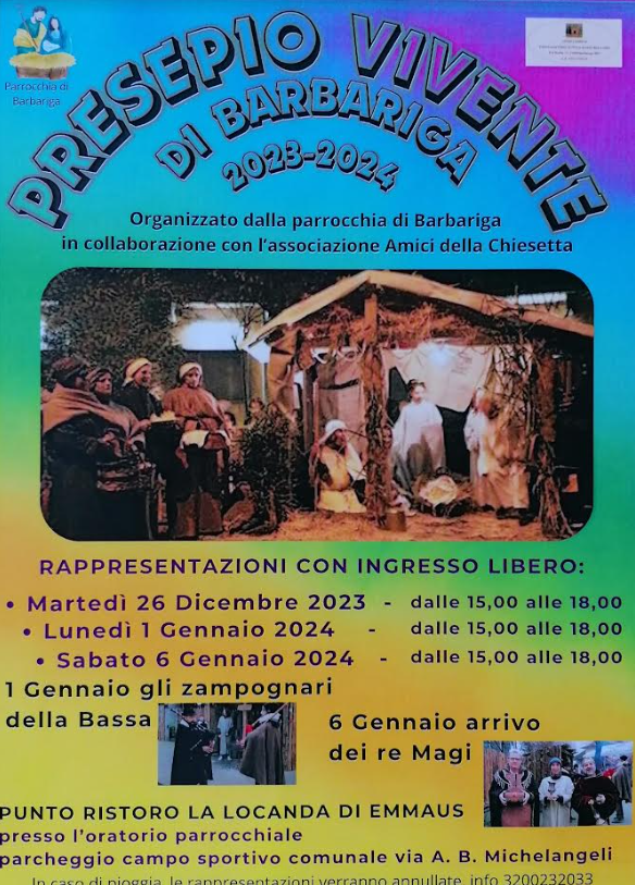 Presepio vivente - Barbariga
