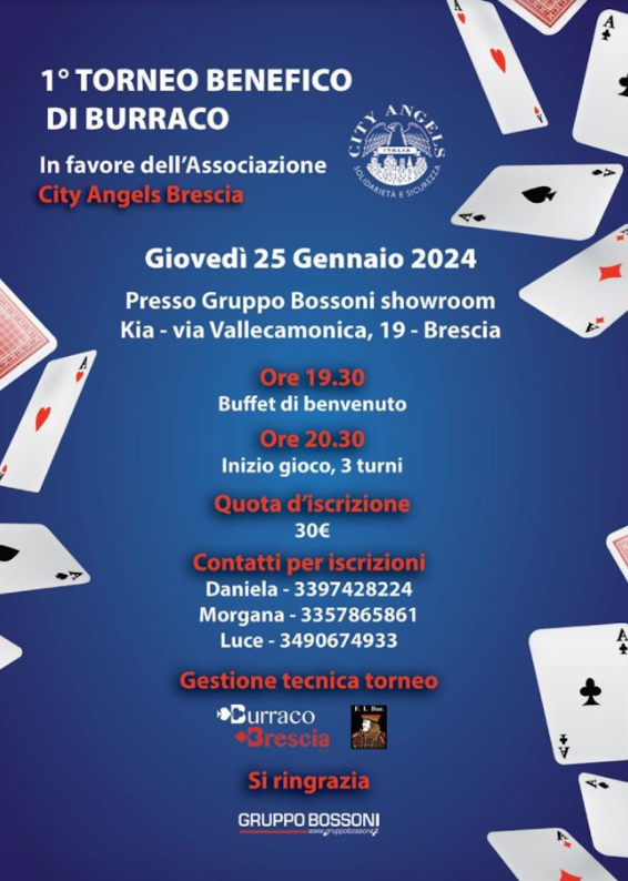 Torneo Benefico di Burraco - Brescia