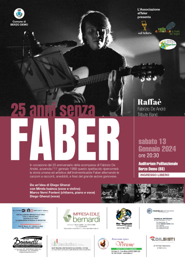 25 anni senza Faber - Berzo Demo
