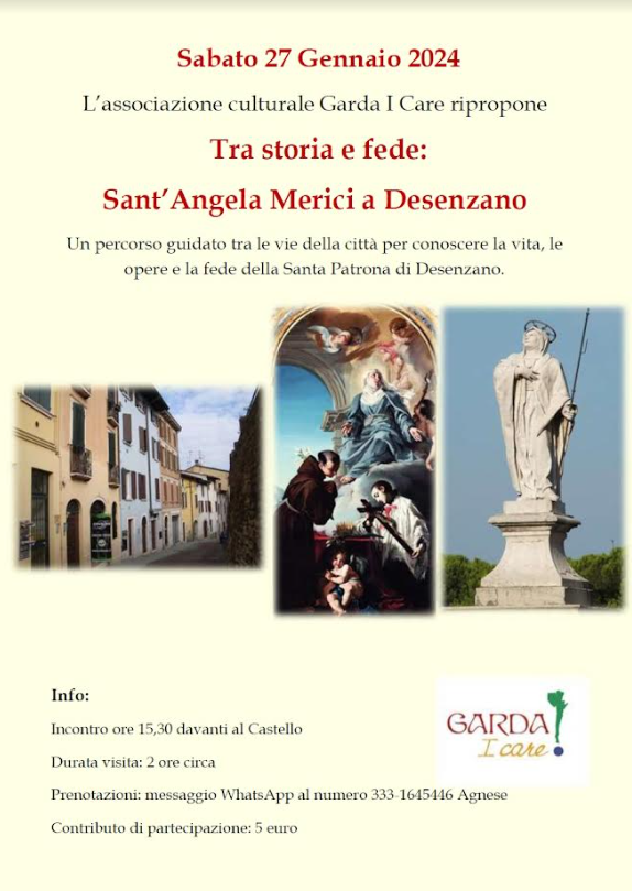 Visita guidata dedicata a Sant'Angela Merici - Desenzano del Garda