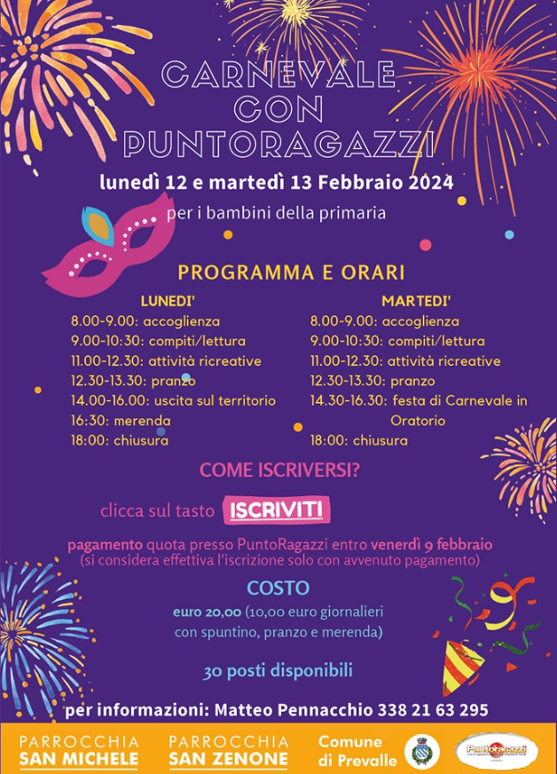 Carnevale a Prevalle