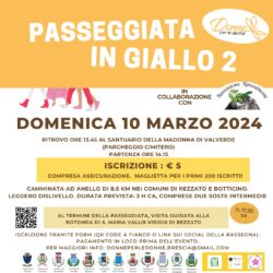 Camminata in giallo
