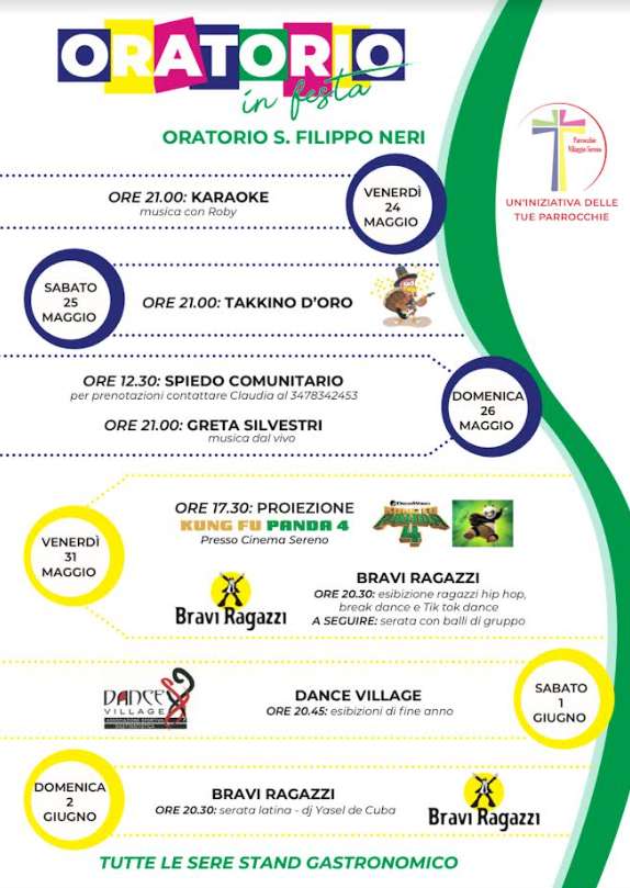 Oratorio in Festa - Villaggio Sereno
