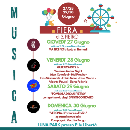 Fiera di san pietro e sagra del melone - Viadana