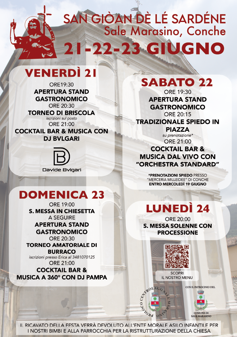 Festa san gioan de le sardene - Sale Marasino