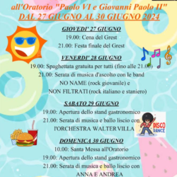 Festa oratorio Costorio di Concesio
