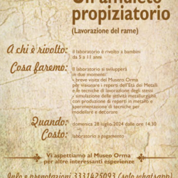 Un amuleto propiziatorio - Pezzaze