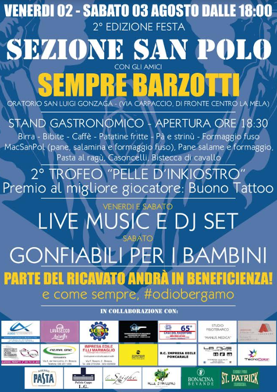 Festa sezione san polo  - Gonzaga