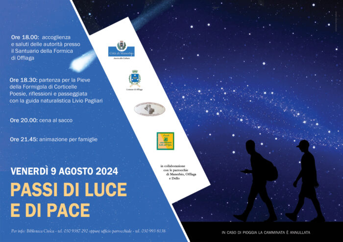 Passi di luce e di pace - Manerbio