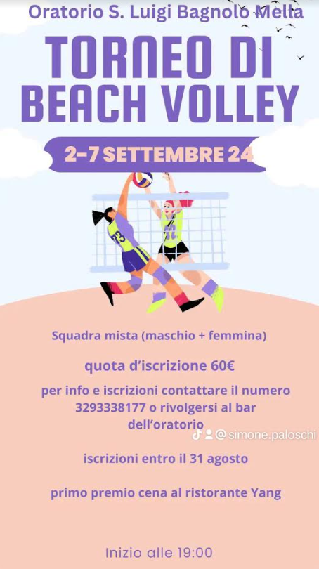 Torneo di beach volley  - Bagnolo mella