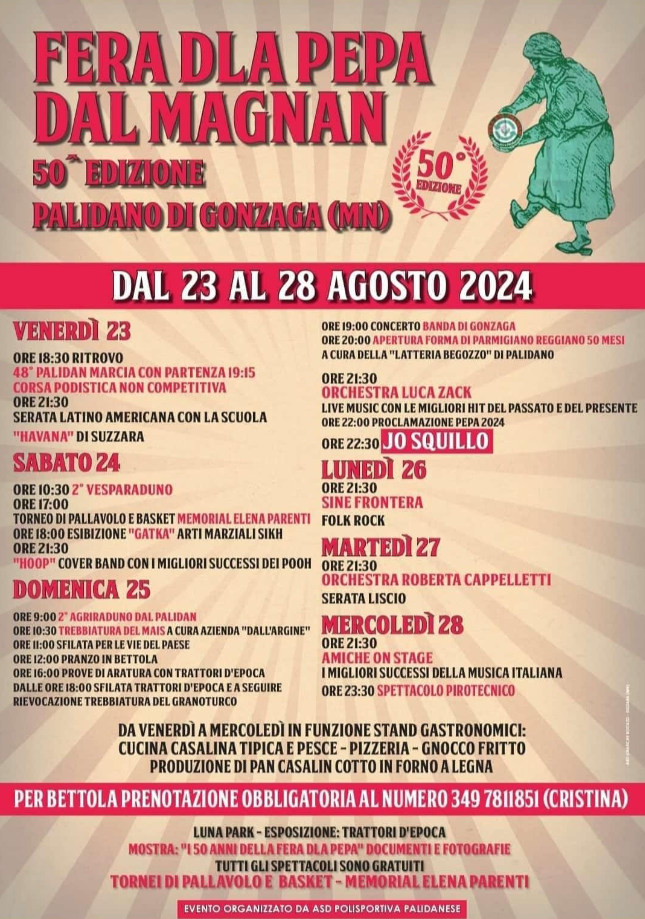 Fera dla Pepa dal Magnan - Palidano frazione di Gonzaga (MN)