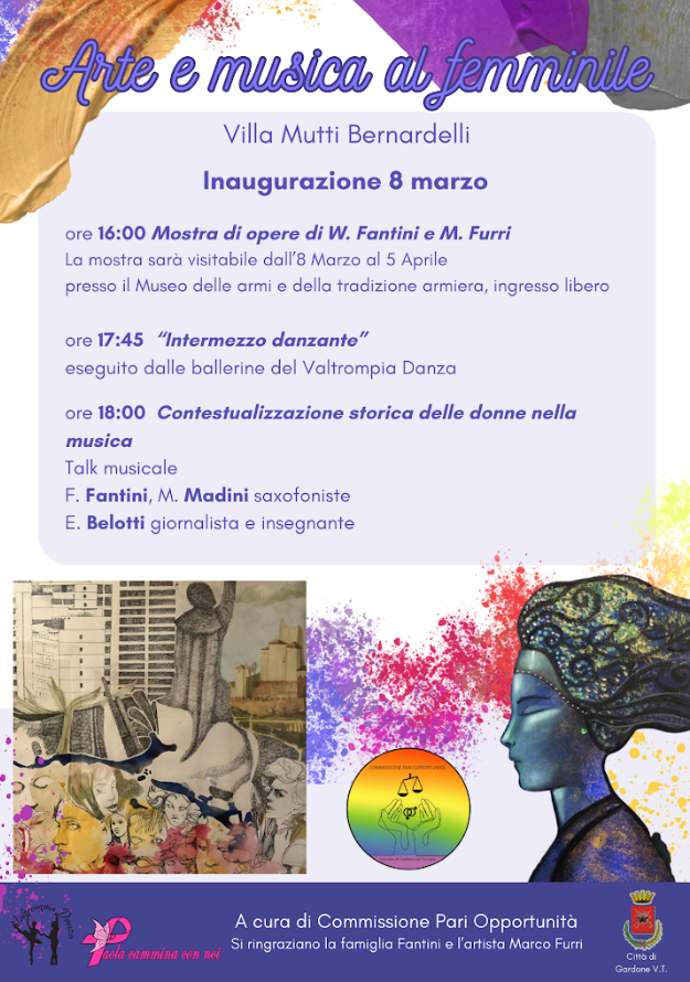 Arte e musica al femminile - Gardone Val Trompia