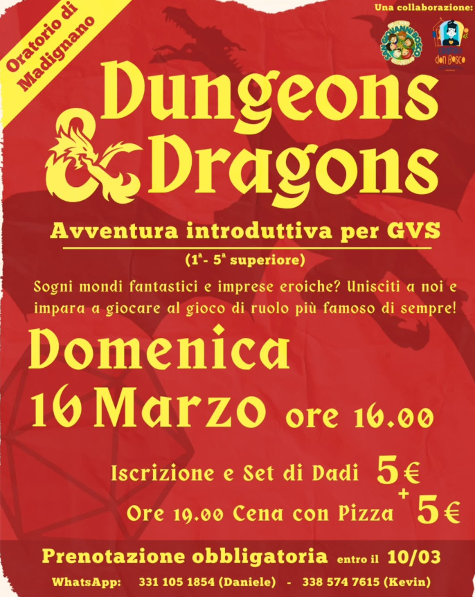 Dungeons & Dragons - Madignano (CR)