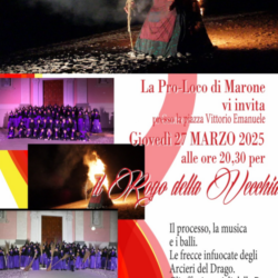 Il rogo della vecchia - Marone
