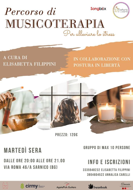 Musicoterapia per alleviare lo stress - Sarnico (BG)