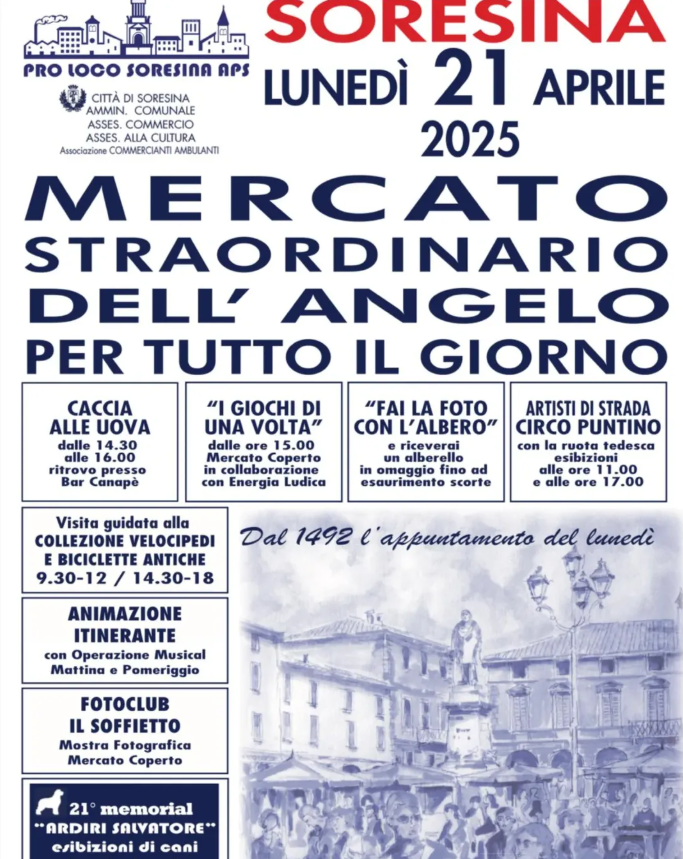 Mercato Straordinario dell'Angelo – Soresina (CR)