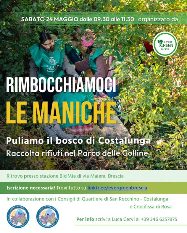 Rimbocchiamoci Le Maniche a Costalunga - Brescia