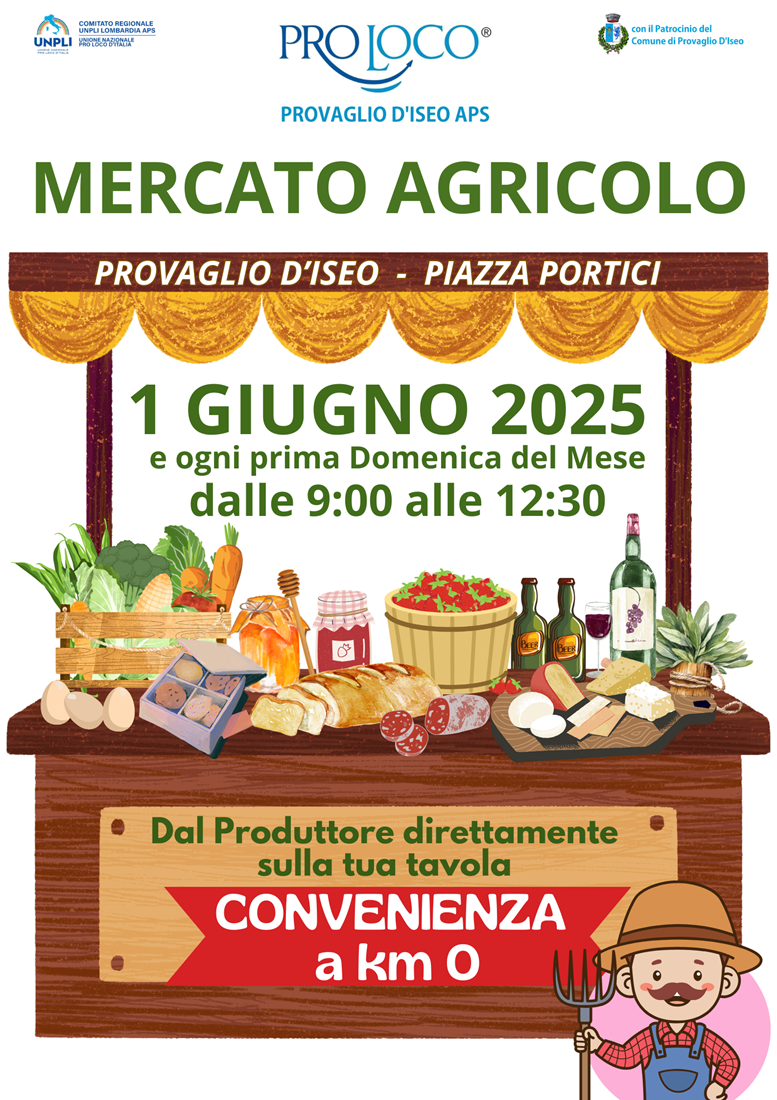 Locandina MERCATO AGRICOLO