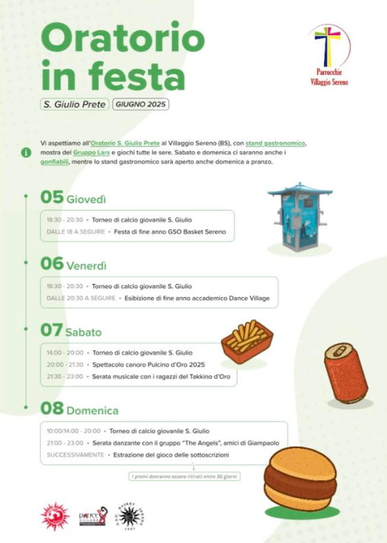 Oratorio in festa - Villaggio Sereno Brescia