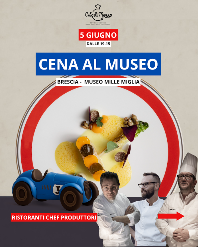 Cibodimezzo al museo Mille Miglia - Brescia