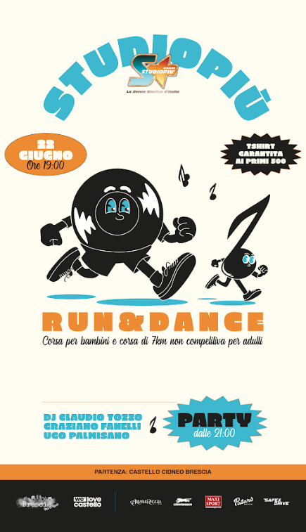 Studio Più Run & dance - Castello di Brescia