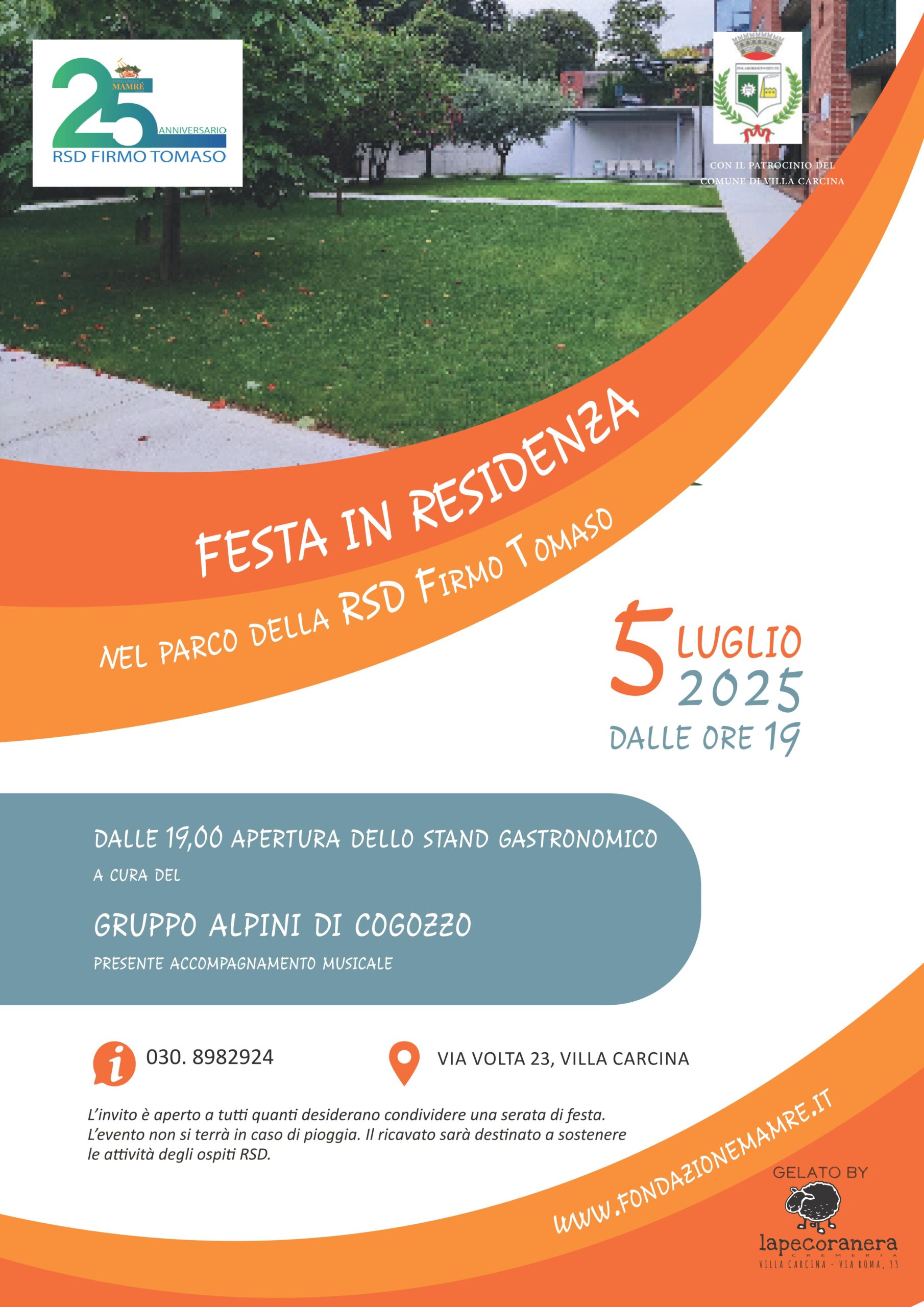 Locandina Festa in Residenza