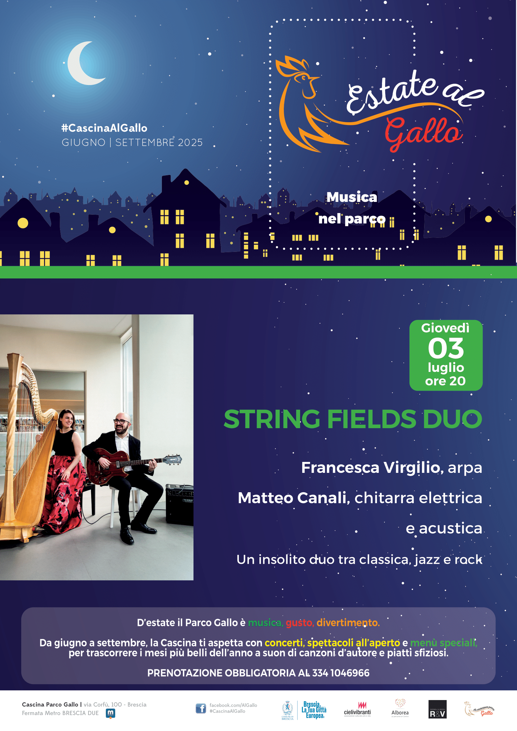 Locandina String Fields Duo