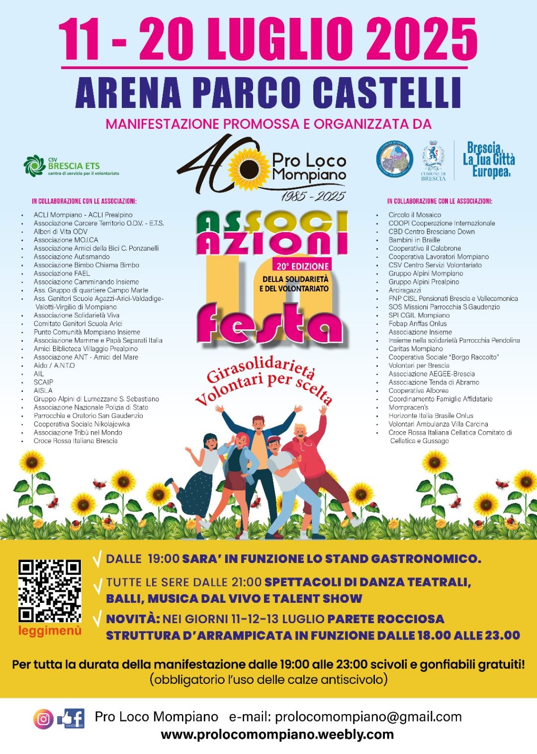 Locandina Associazioni In Festa 2025