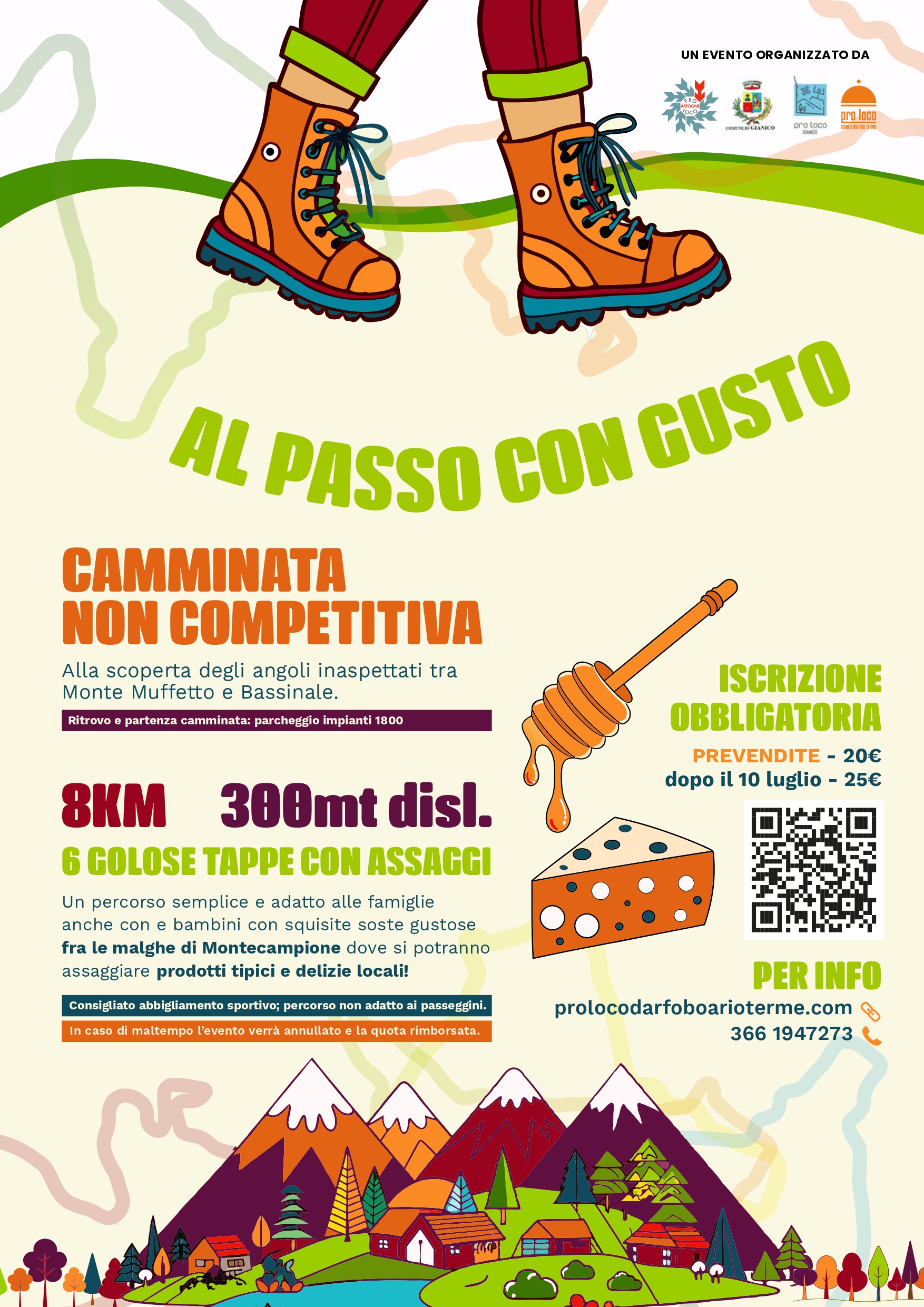 Locandina Bassinale al passo con gusto