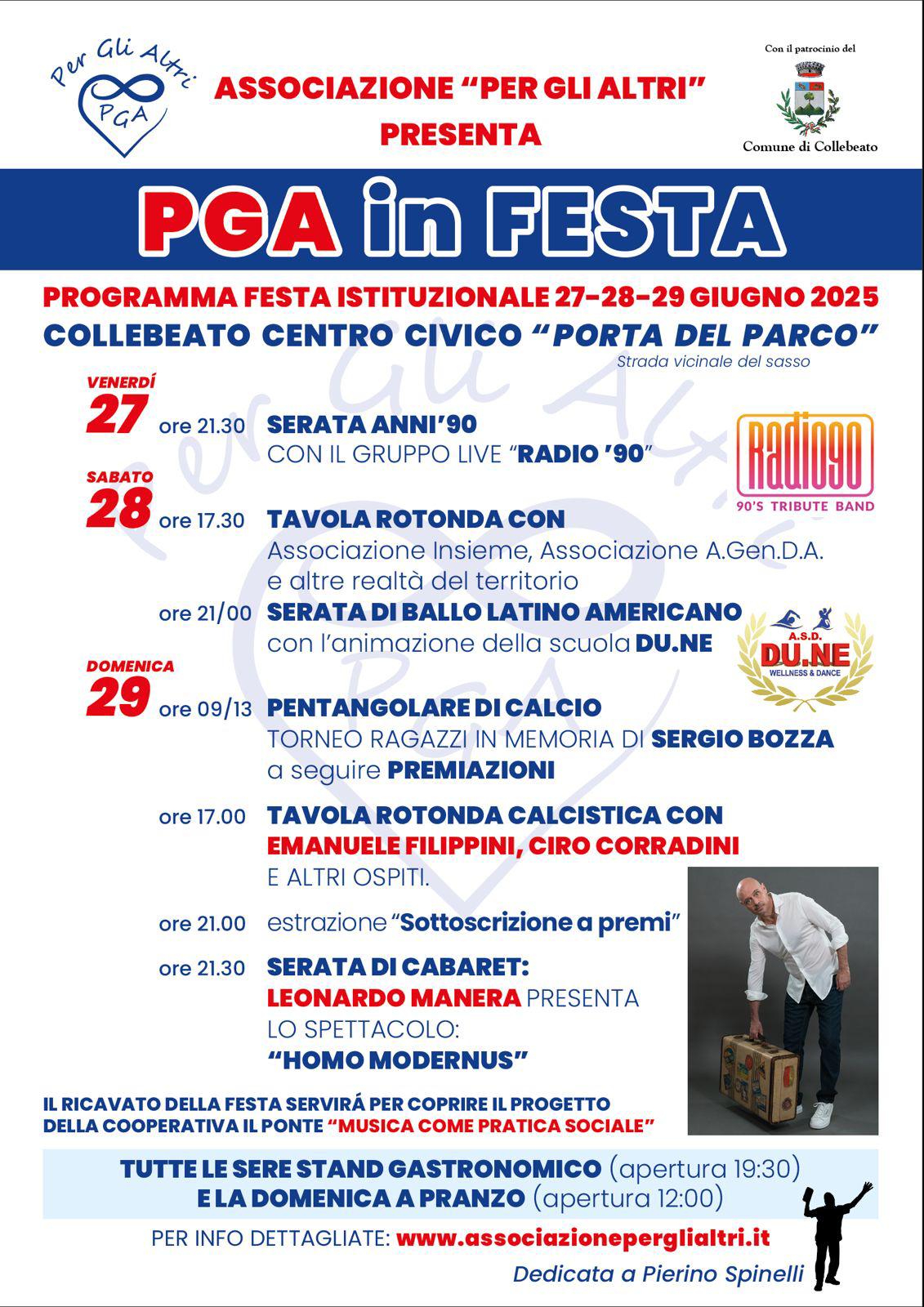Locandina PGA in festa