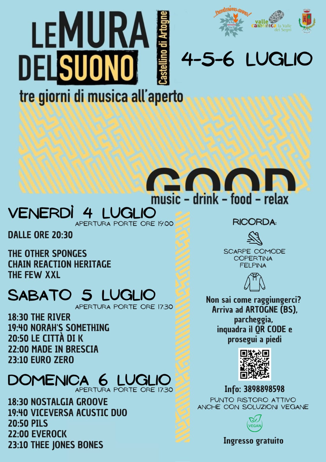 Locandina Le Mura del Suono