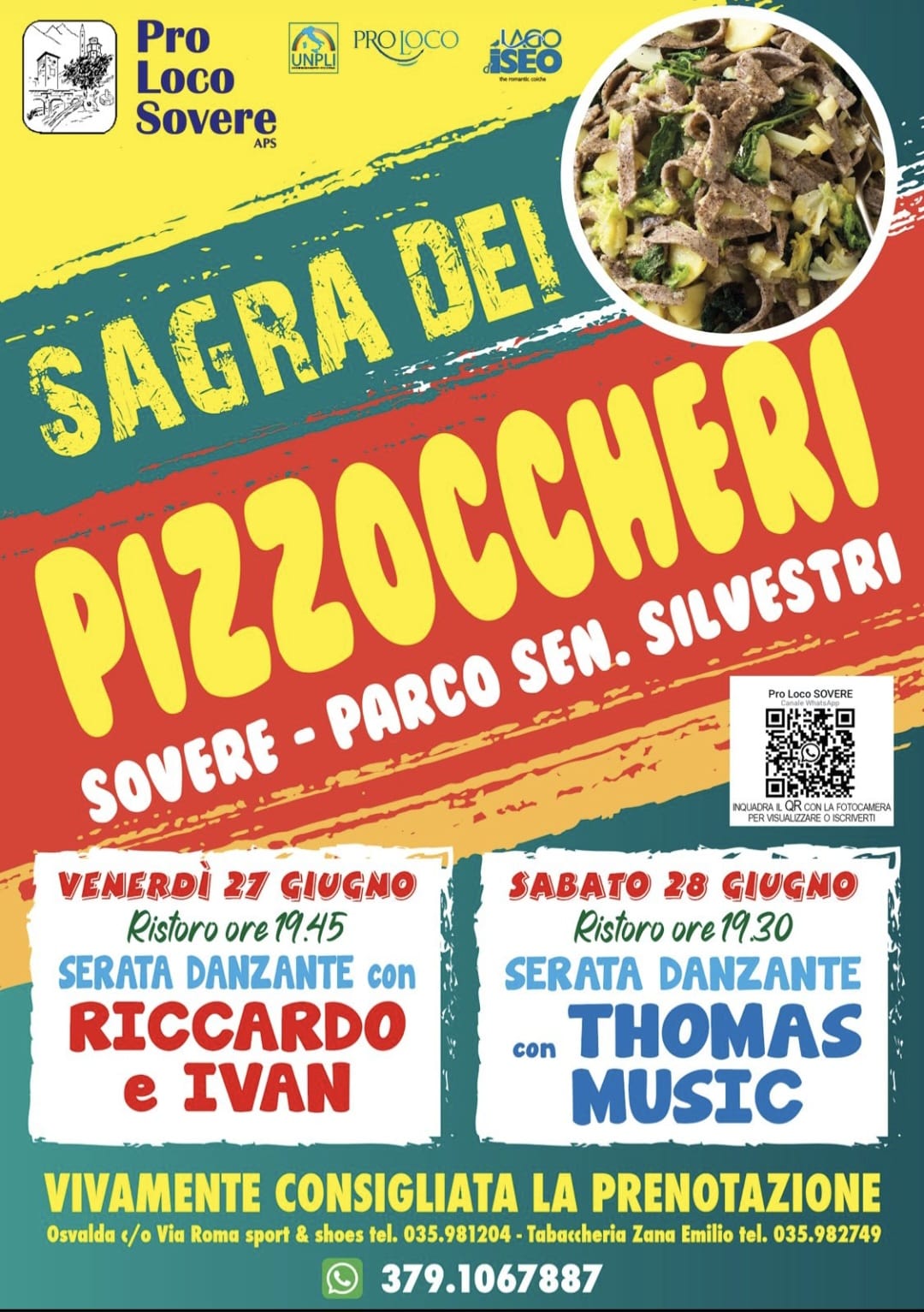 Locandina Sagra Dei Pizzoccheri