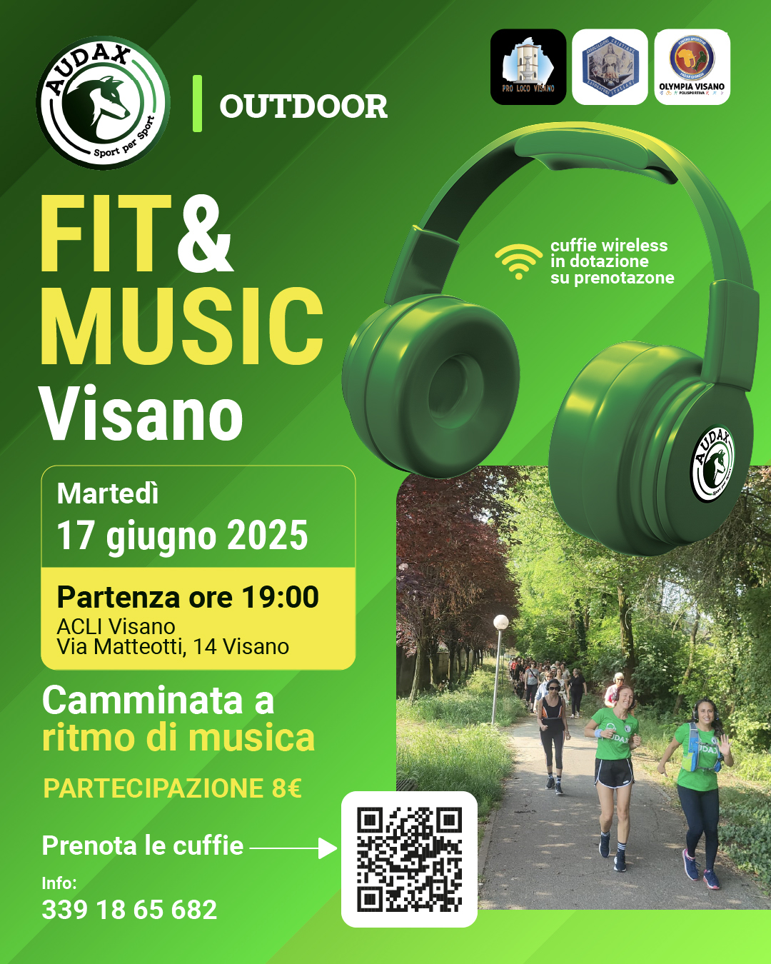 Locandina Fit&Music Visano