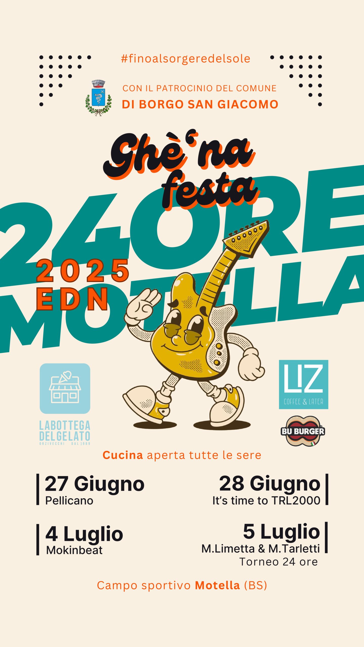 Locandina Ghè 'na festa