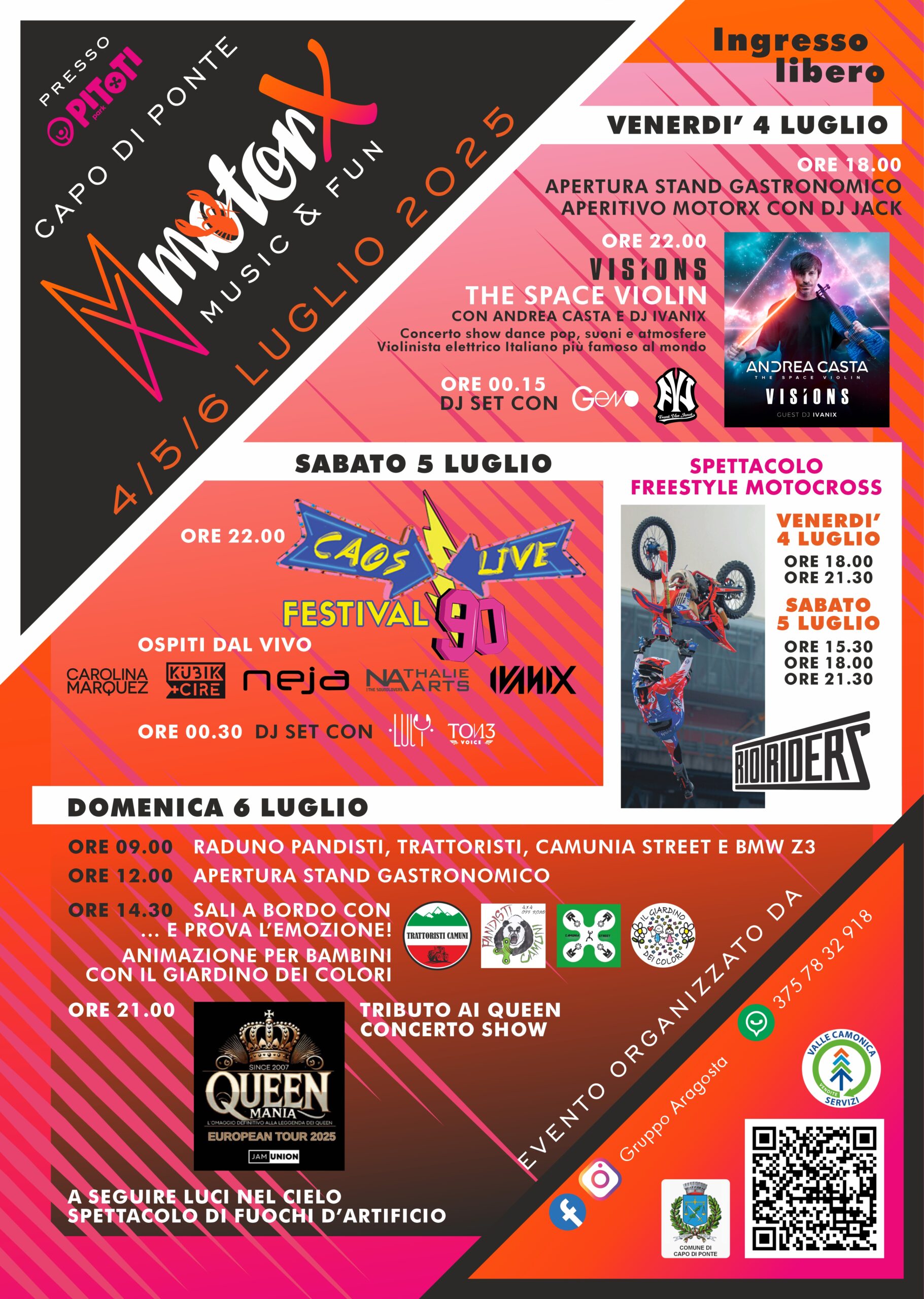 Locandina Motorx Music & Fun