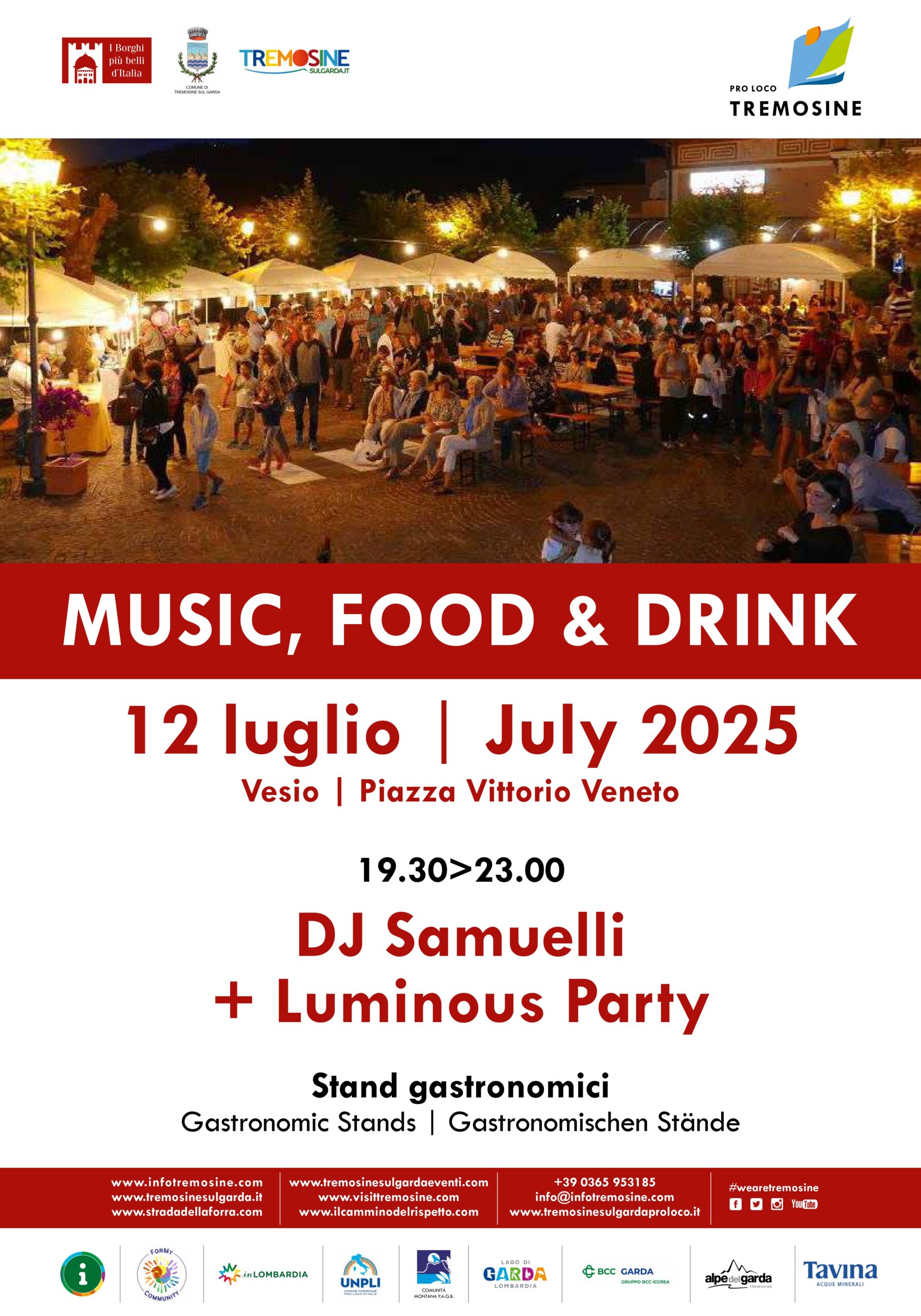 Locandina Music food & drink
