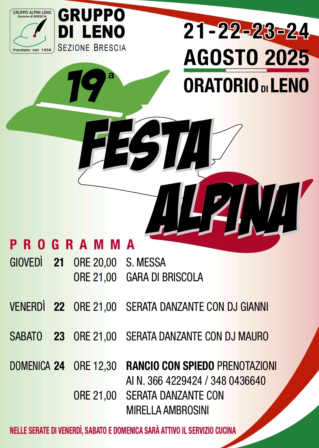 Locandina 19a Festa Alpina