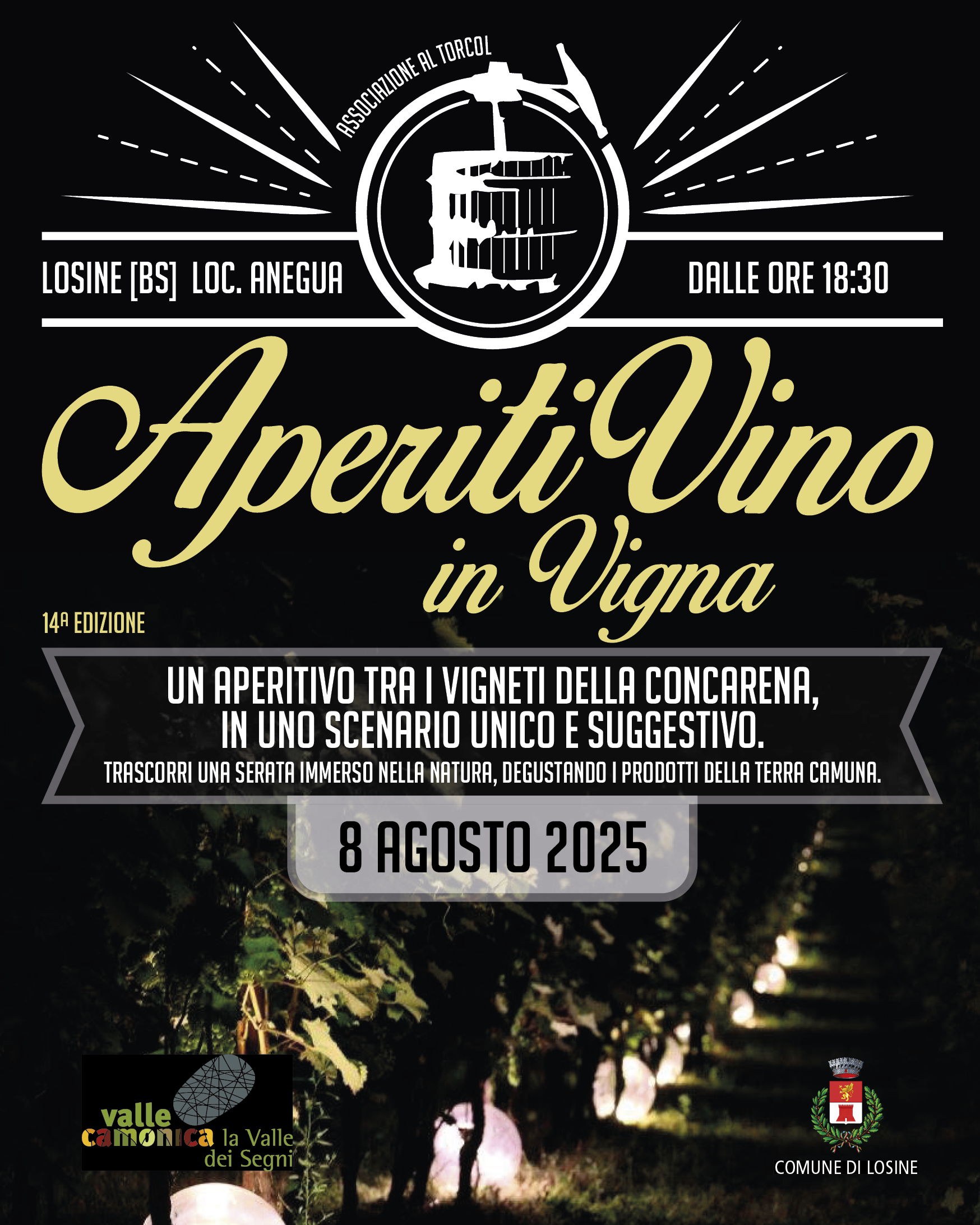 Locandina AperitiVino in Vigna
