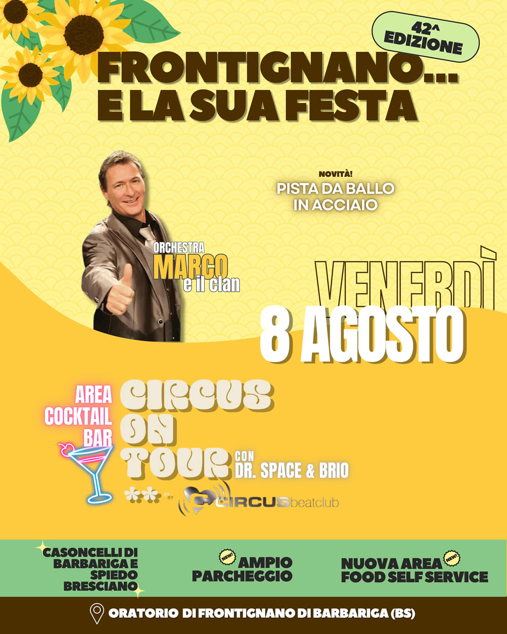 Frontignano e la sua Festa 2025 8 agosto