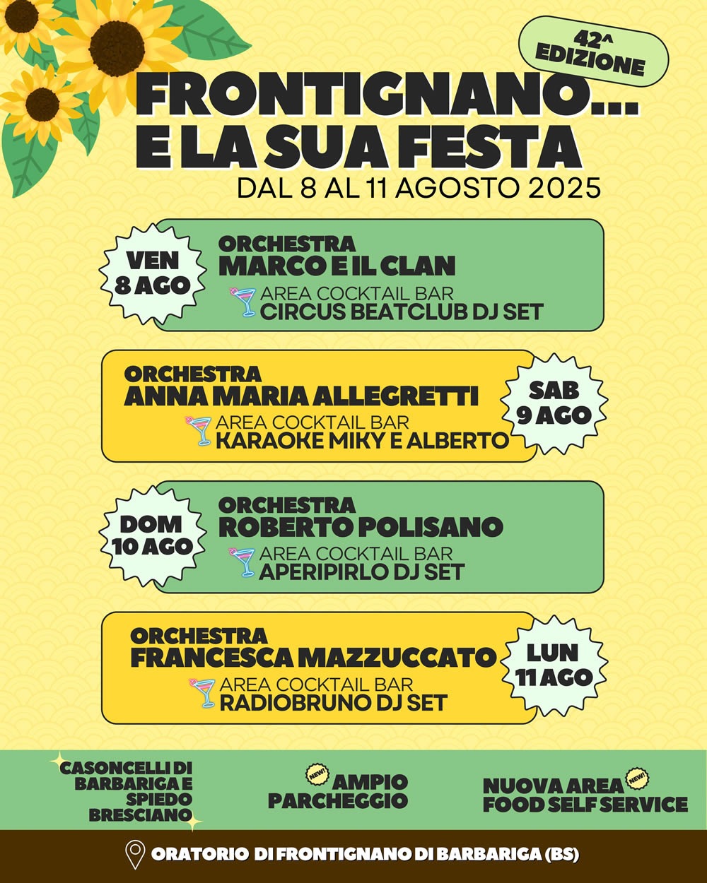 Locandina Frontignano e la sua Festa